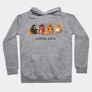 Camping Crew Woodland Animals Hoodie